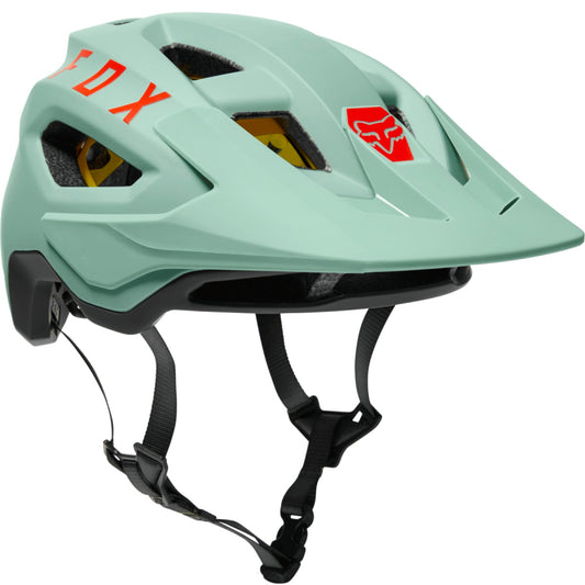 Casco Bicicleta Speedframe Mips Verde Agua Fox