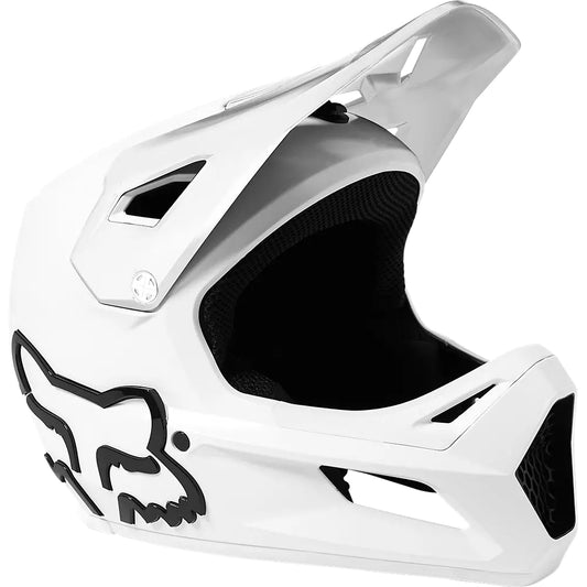 Casco Bicicleta Niño Rampage Blanco Fox