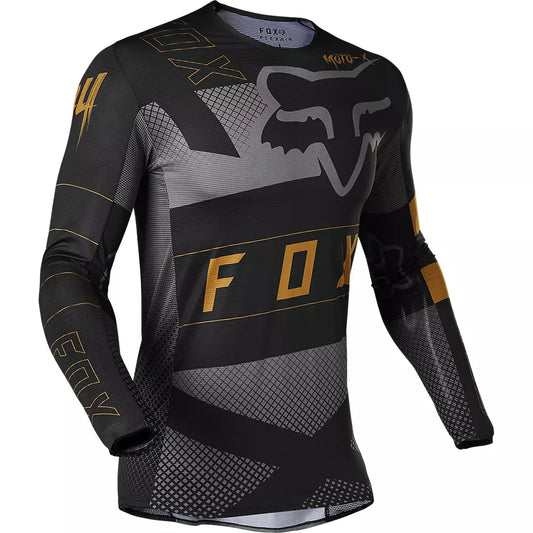 Polera Moto Flexair Riet Negro Fox