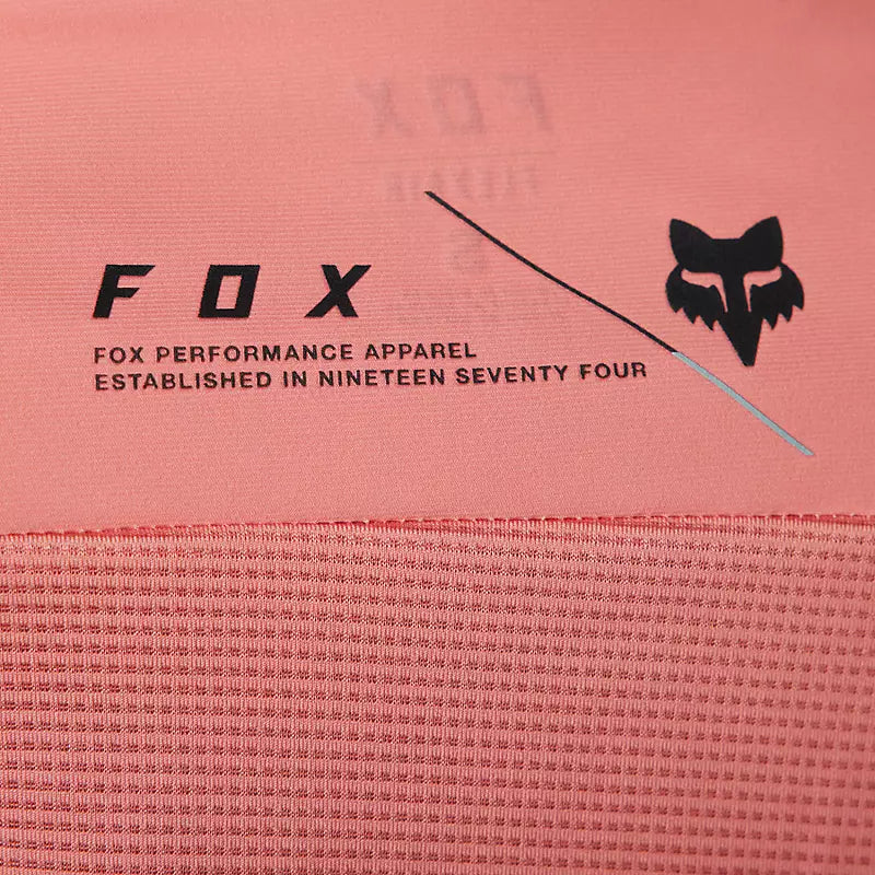 Polera Bicicleta Mujer Flexair Ascent Manga Larga Salmón Fox