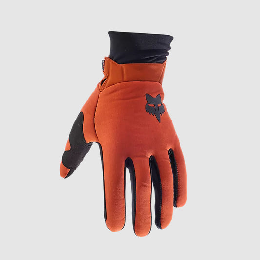 Guantes Moto Defend Thermo Terracota Fox