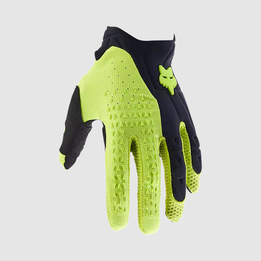 Guantes Moto Pawtector Amarillo/Negro Fox