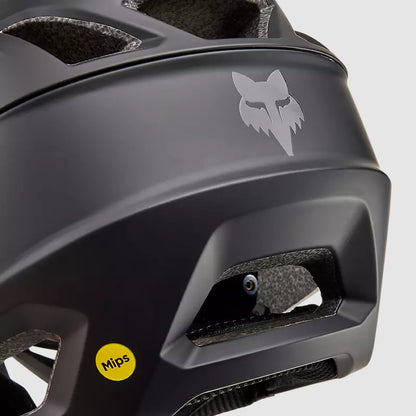 Casco Bicicleta Niño Proframe Negro Matte Fox