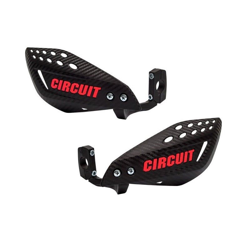 Protector de Manos Circuit Vector Carbon / Rojo