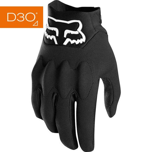 Guantes Bicicleta Defend Fire Negro Fox