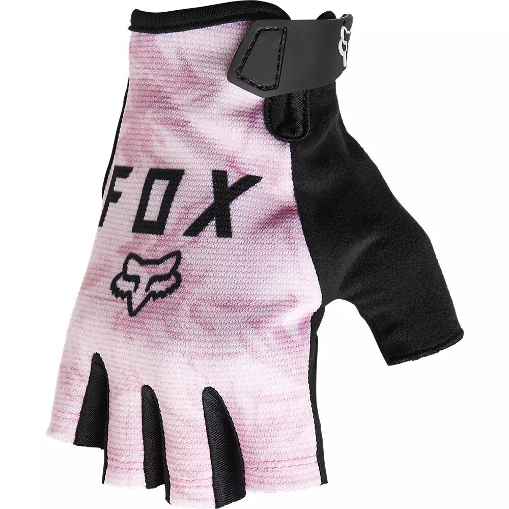 Guantes Bicicleta Mujer Ranger Gel Half Finger Rosado Fox