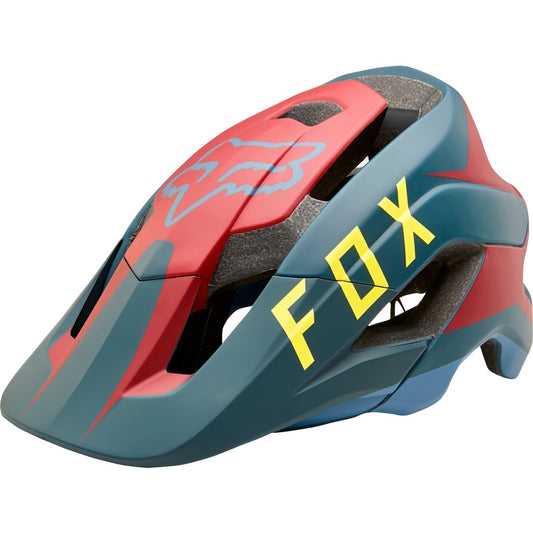 Casco Bicicleta Metah Flow Rojo Azul Fox