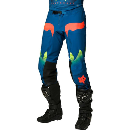 Pantalon Moto Flexair Mawlr Azul Fox