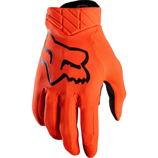 Guantes Moto Airline Naranjo Fox