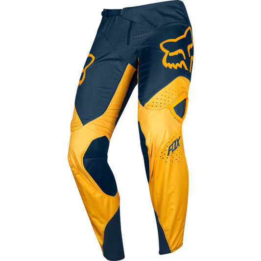 Pantalon Moto 360 Kila Azul Amarillo Fox