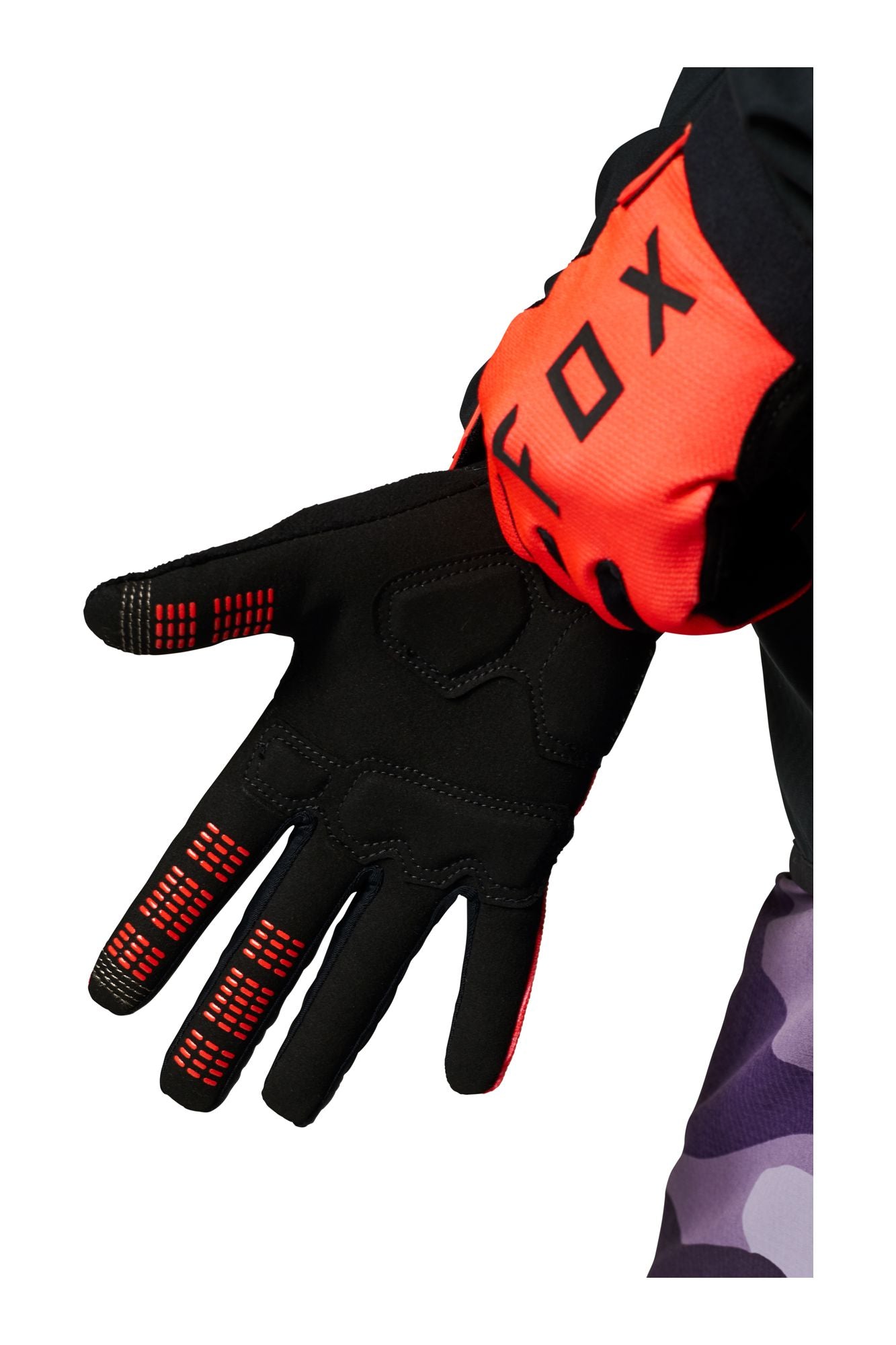 Guantes Bicicleta Mujer Ranger Gel Naranja Fox