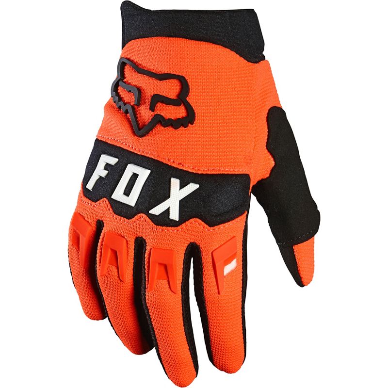 Guantes Moto Niño Dirtpaw Naranjo Fluor Fox