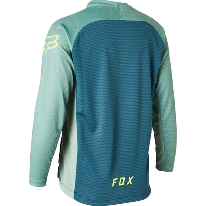 Polera Bicicleta Niño Defend Azul Fox