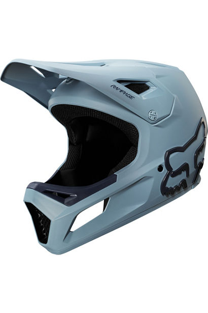 Casco Bicicleta Niño Rampage Azul Fox