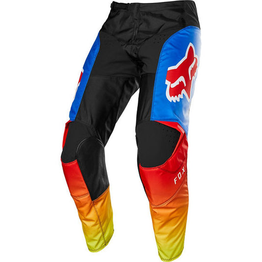 Pantalon Moto 180 Fyce Azul/Rojo Fox