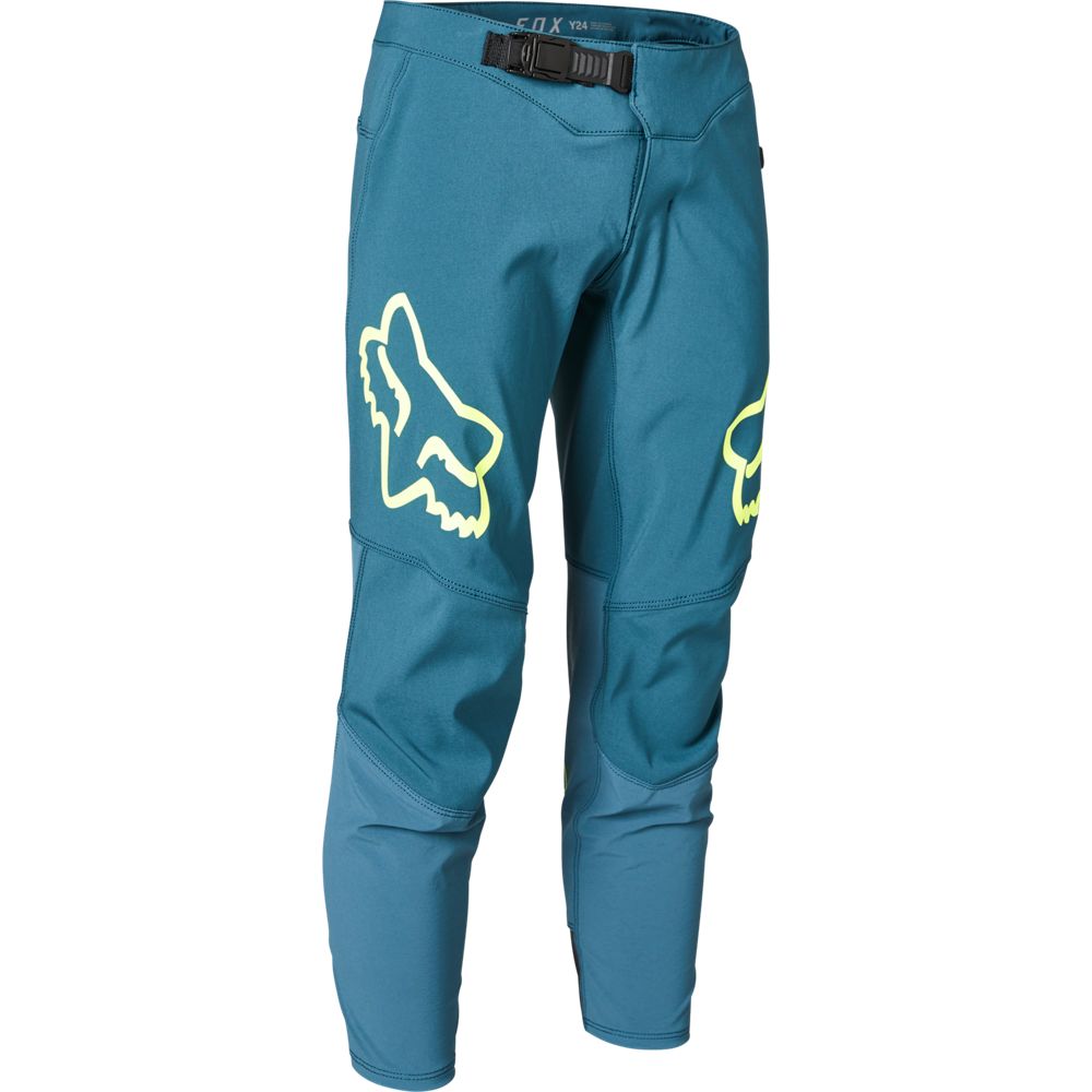 Pantalon Bicicleta Niño Defend Azul Fox