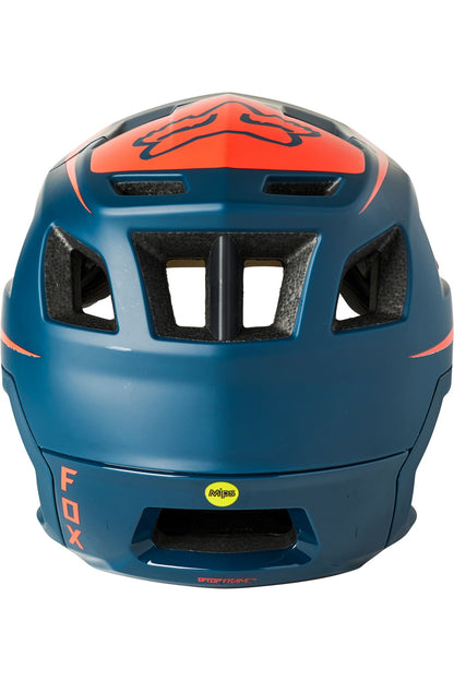 Casco Bicicleta Dropframe Pro Azul Fox