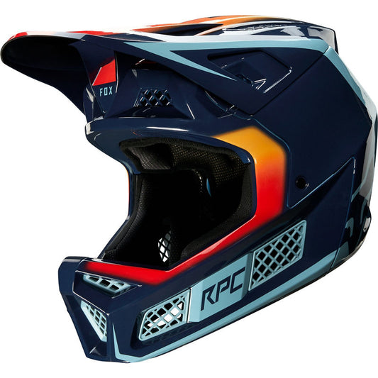 Casco Bicicleta Rampage Pro Carbon Daiz Azul Fox