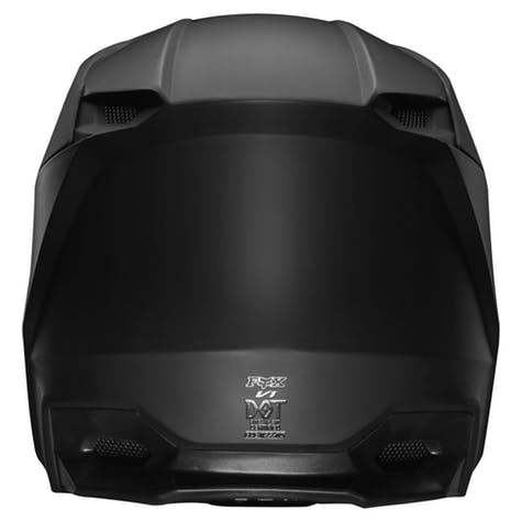 Casco Moto Niño V1 Negro Matte Fox