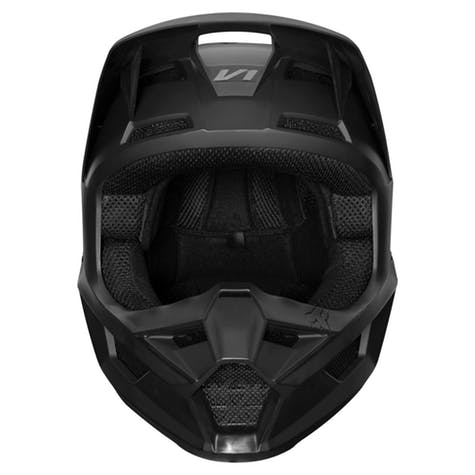 Casco Moto Niño V1 Negro Matte Fox