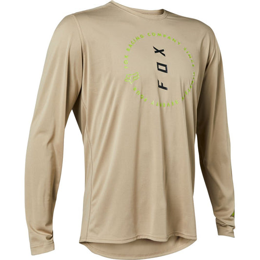 Polera Bicicleta Ranger LS Vert Gris Fox