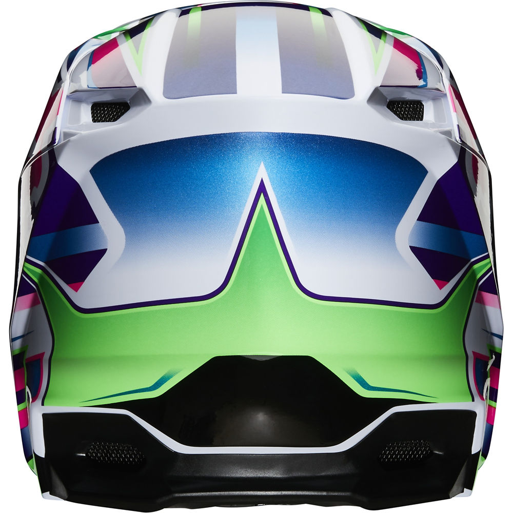 Casco Moto Niño V1 Gama Multicolor Fox