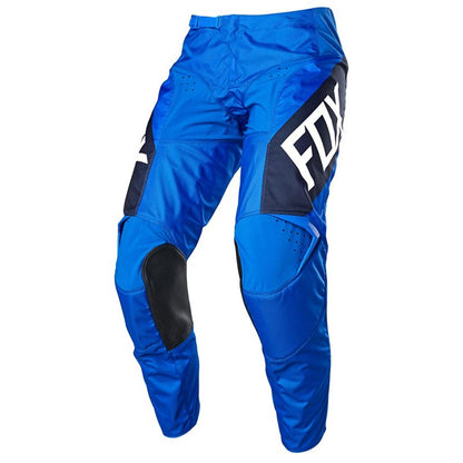 Pantalon Moto Niño 180 Revn Azul Fox