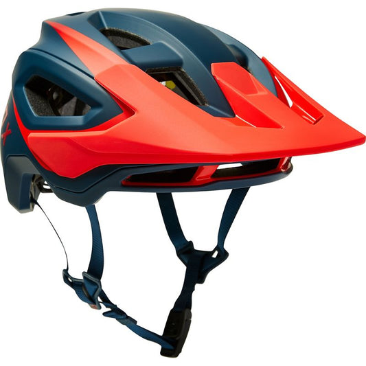 Casco Bicicleta Speedframe Pro Rojo/Azul Fox