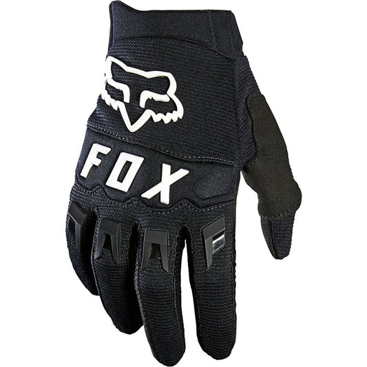 Guantes Moto Niño Dirtpaw Negro/Blanco Fox