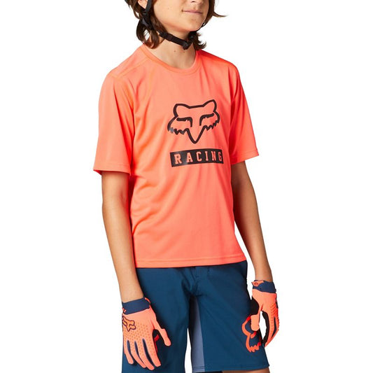 Polera Bicicleta Niño Ranger Rojo Fox