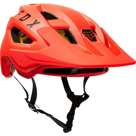 Casco Bicicleta Speedframe Mips Naranjo Fox