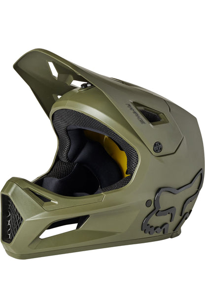 Casco Bicicleta Niño Rampage Verde Fox