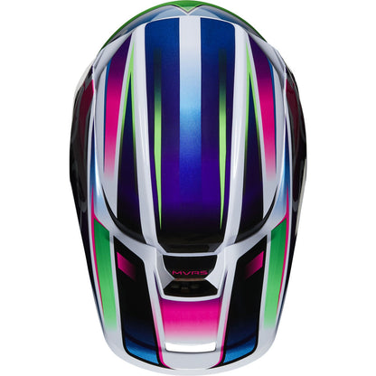 Casco Moto Niño V1 Gama Multicolor Fox