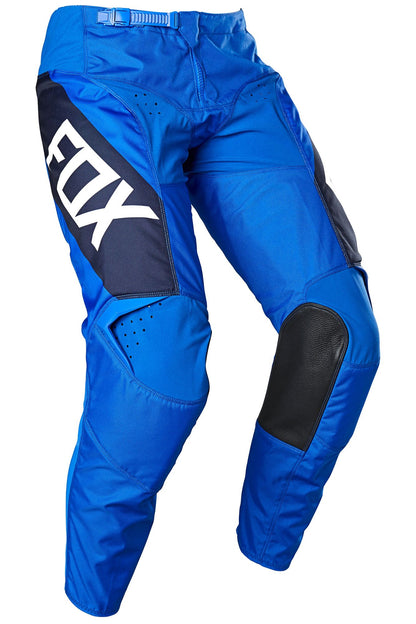 Pantalon Moto Niño 180 Revn Azul Fox