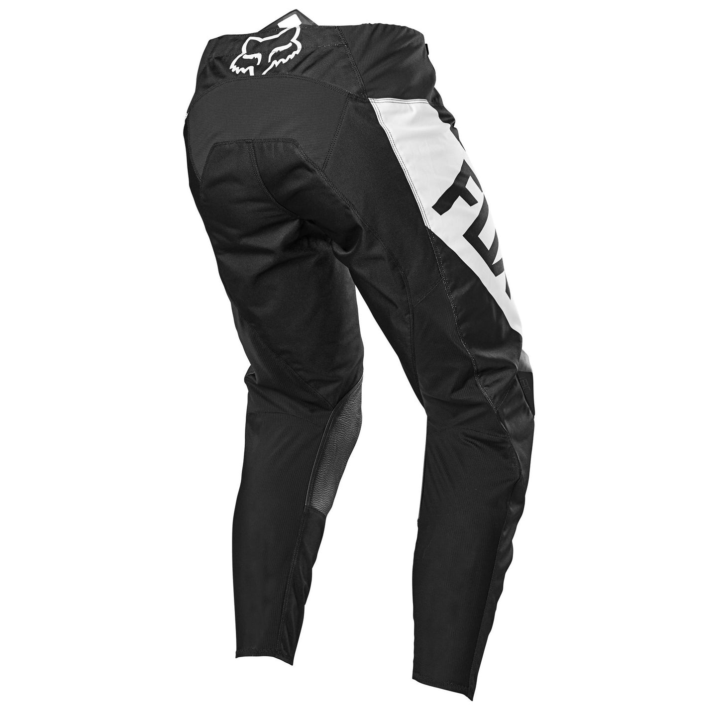 Pantalon Moto Niño 180 Revn Negro/Blanco Fox