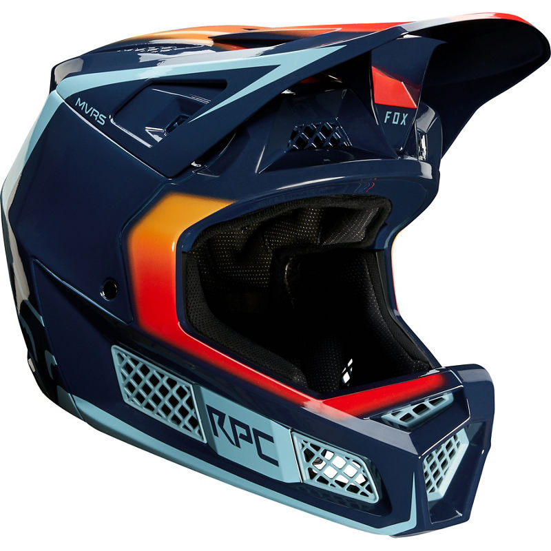 Casco Bicicleta Rampage Pro Carbon Daiz Azul Fox