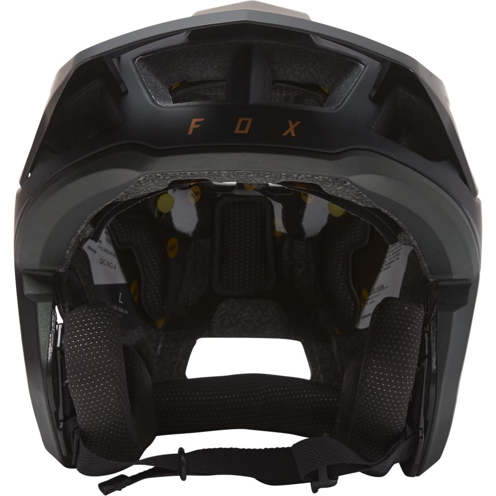 Casco Bicicleta Dropframe Pro Sideswipe Negro Fox