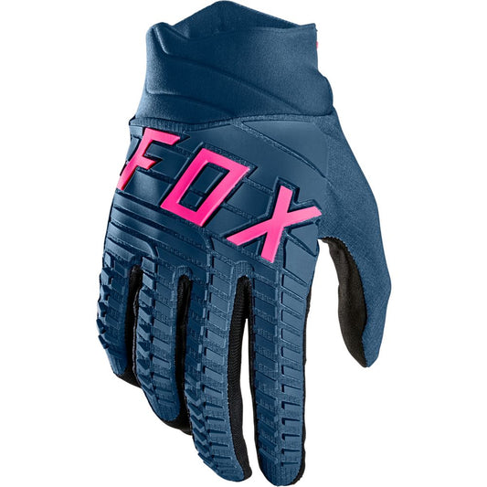 Guantes Moto 360 Azul Fox