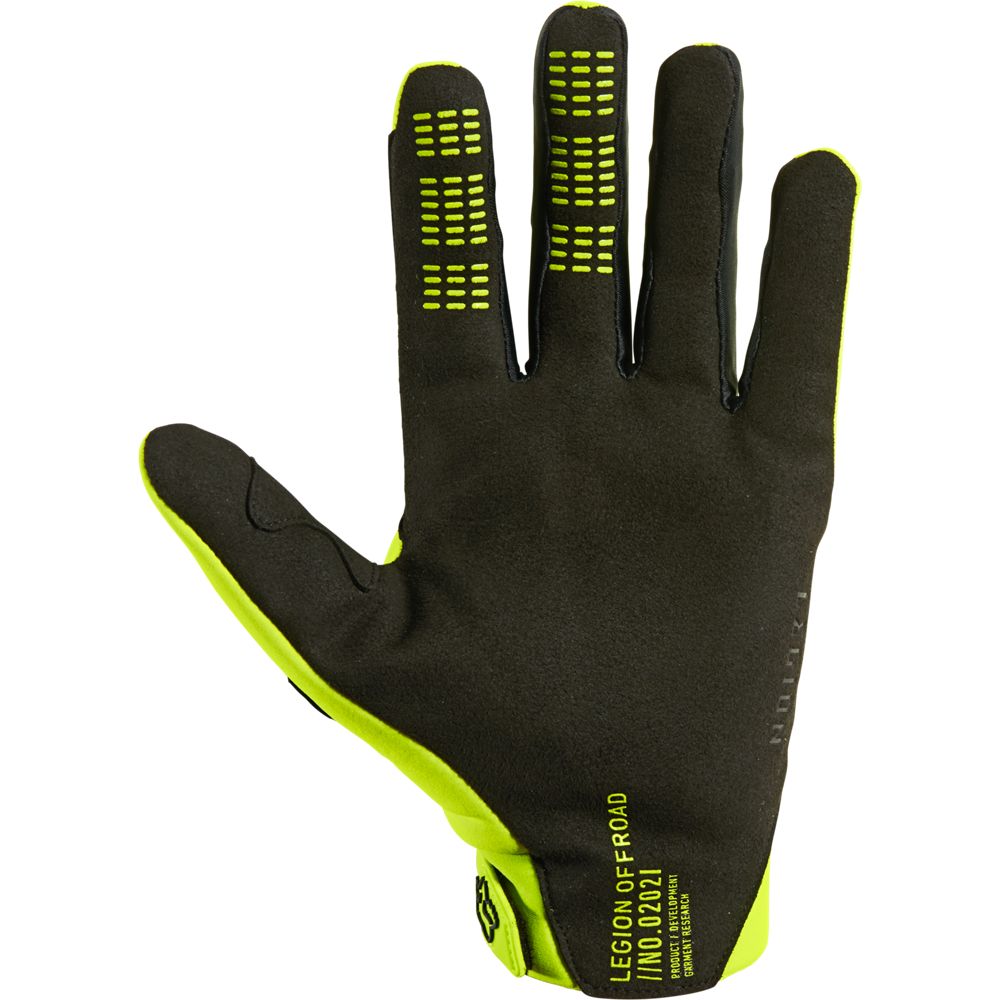 Guantes Moto Legion Thermo Amarillo Fox