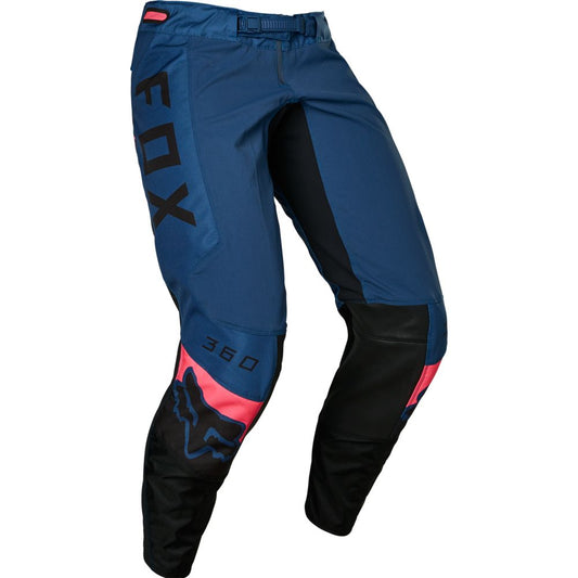 Pantalon Moto Niño 360 Dier Azul Fox