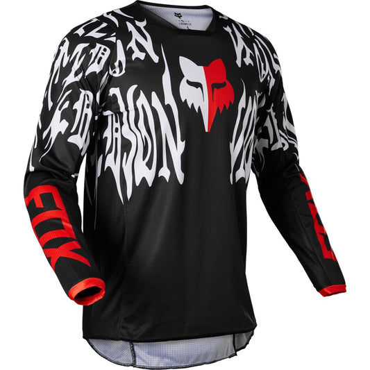 Polera Moto 180 Peril Negro Fox