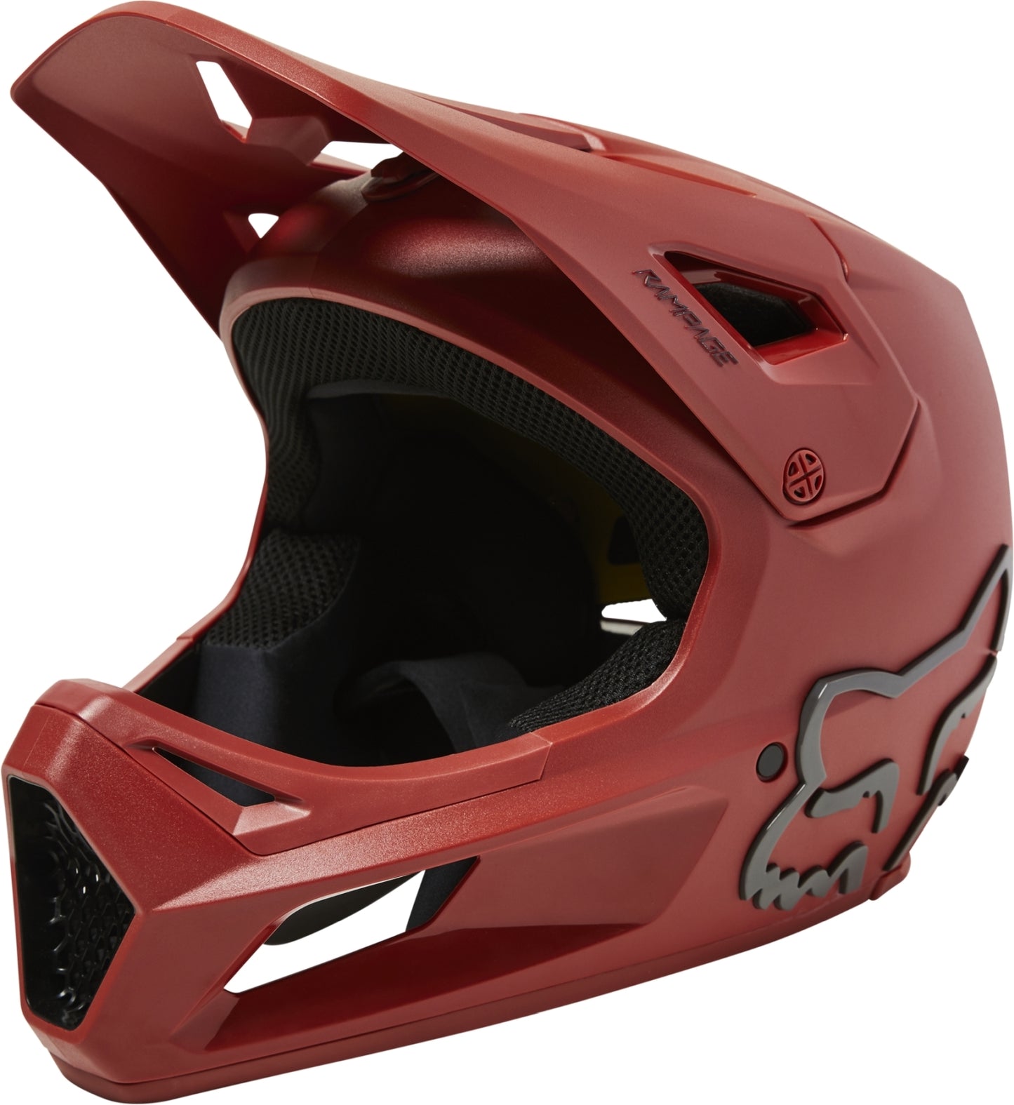 Casco Bicicleta Niño Rampage Rojo Fox