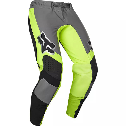 Pantalon Moto Flexair Mirer Gris/Amarillo Fox