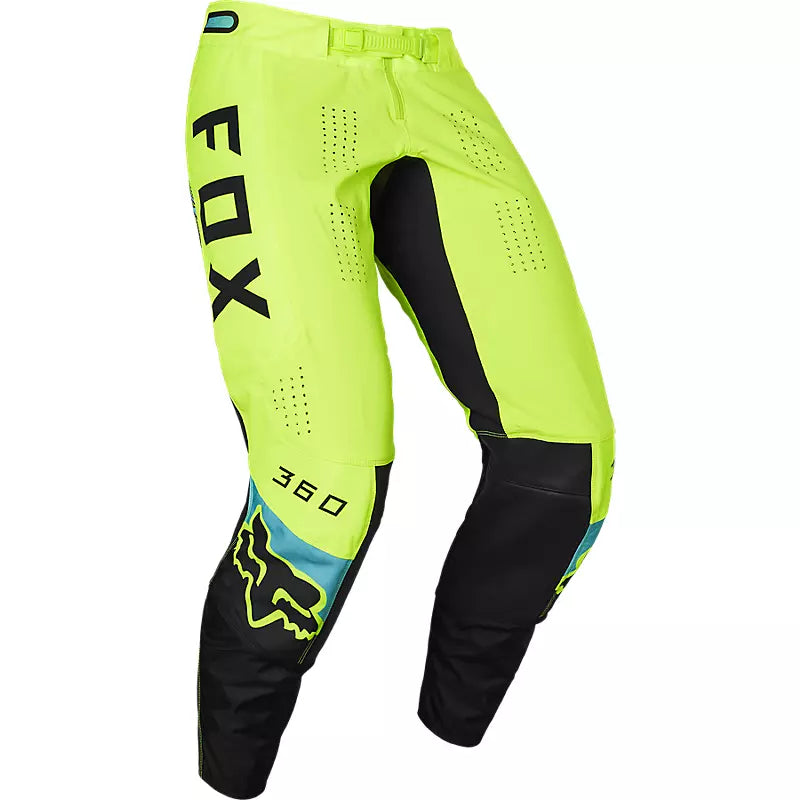 Pantalon Moto 360 Diera Amarillo Fox