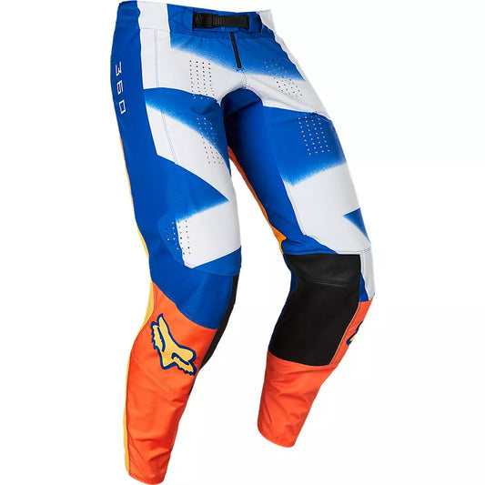 Pantalon Moto 360 RKANE Azul/Naranjo Fox