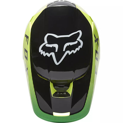 Casco Moto V1 Ridl Amarillo Fox