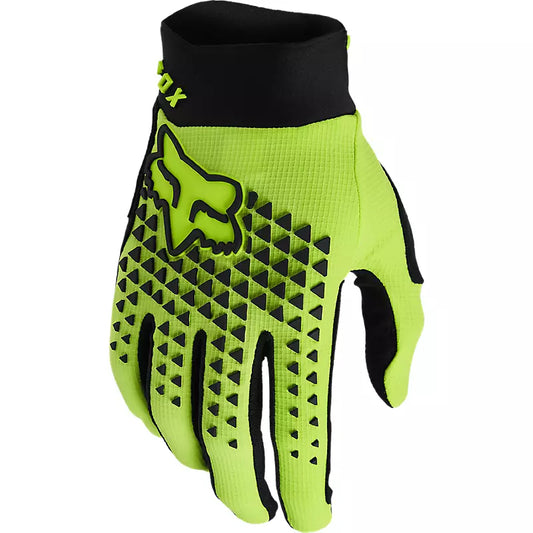 Guantes Bicicleta Defend Amarillo Fox