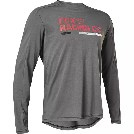 Polera Bicicleta Ranger Drirelease® Race Co Gris Fox