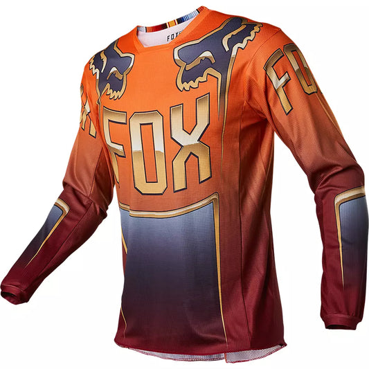 Polera Moto 180 CNTRO Naranjo Fox