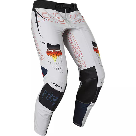 Pantalon Moto Flexair Skarz Limited Edition Blanco Fox